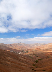 Fototapeta na wymiar Centralny Fuerteventura, dolina Betancuria
