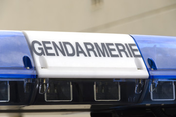 rampe gyrophare gendarmerie - 53455785