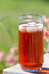 back yard ice tea