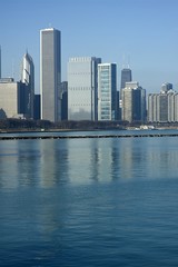 Naklejka premium Lake Michigan Chicago