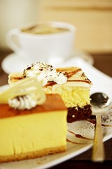 Two Cake Slices
