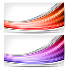 abstract background with waves and lines