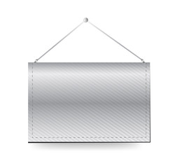 wall hanging blank template banner