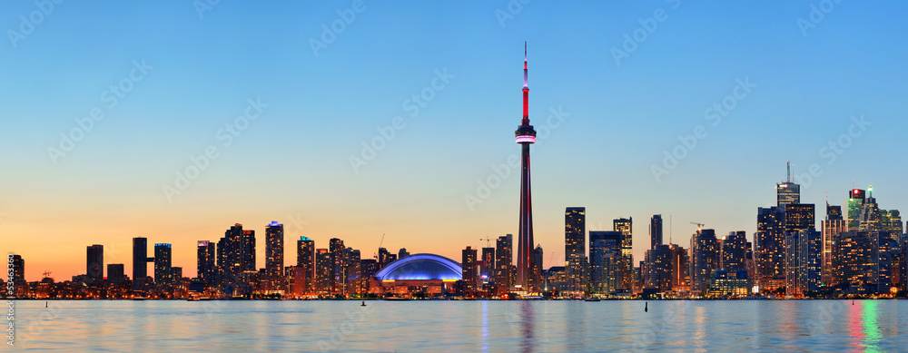 Poster Toronto skyline