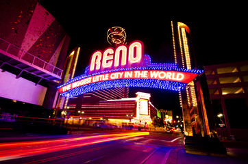 The Beautiful view of Reno - obrazy, fototapety, plakaty