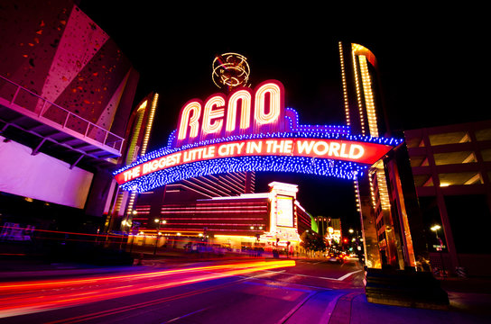 The Beautiful view of Reno