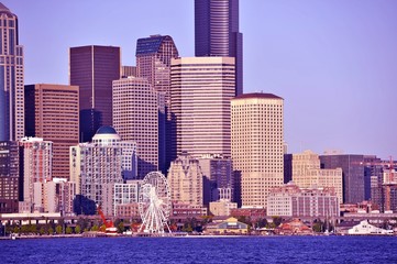 Naklejka premium City of Seattle