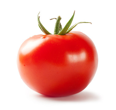 Bright red tomato