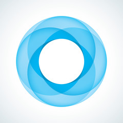 Abstract Infinite Loop Sign Template. Corporate Icon