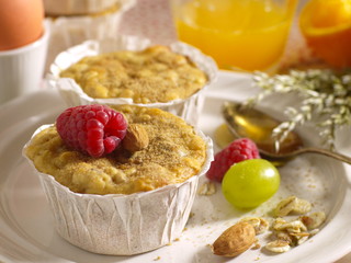 Müsli Muffins zum Frühstück