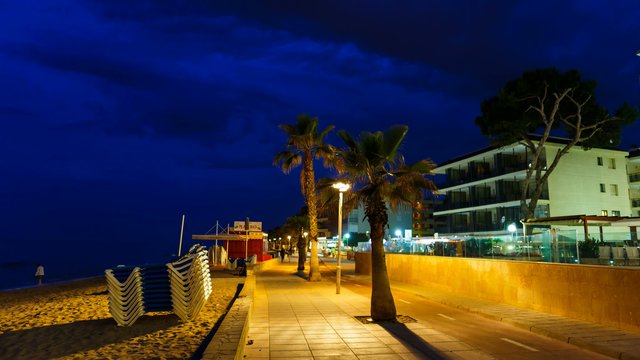 Evening at Beach 4K