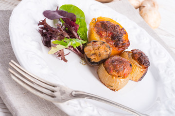 Stuffed vegetables