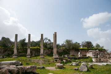 Sebastia archeology ancient ruins