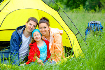 Family camping