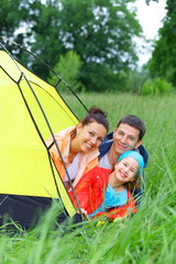 Family camping