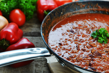 hot chili con