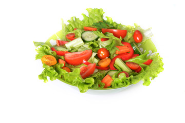 salad with vegetable
