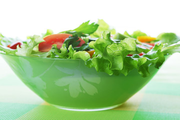 salad with vegetable