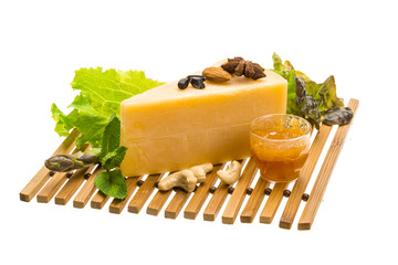 Old hard cheese