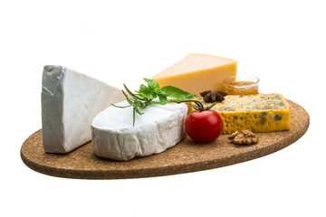 Variety cheese assortment