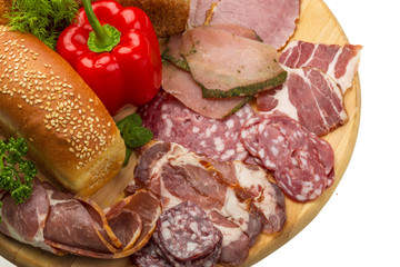 Sausages assortment
