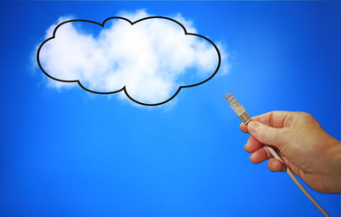 la nube conexión azul 3106f