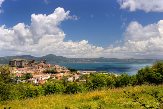 Bracciano cloudscape