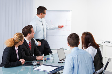 trainer with his team