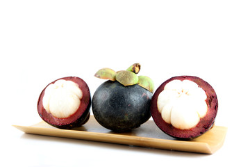 The Mangosteen on Bamboo dish.