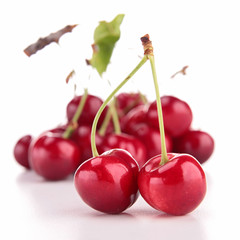 isolated cherry