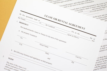 Lease agreement