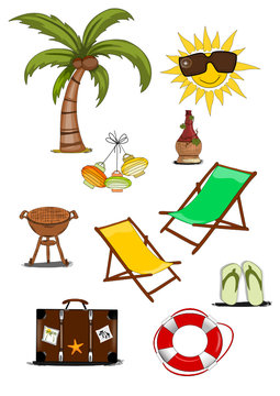 Urlaub, Sommer, Sonne  Icon