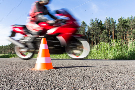 Fototapeta Fahrübung