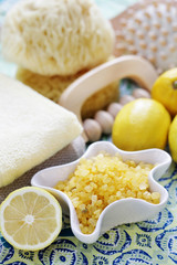 lemon bath salt
