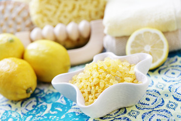 lemon bath salt