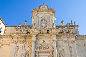 Duomo Church. Lecce. Puglia. Italy.