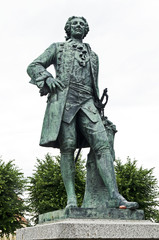 Obraz premium Rheinsberg, Denkmal Kronprinz Friedrich