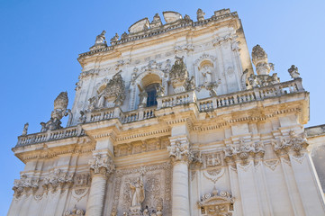 Fototapeta premium Basilica Church of St. Giovanni Battista. Lecce. Puglia. Italy.