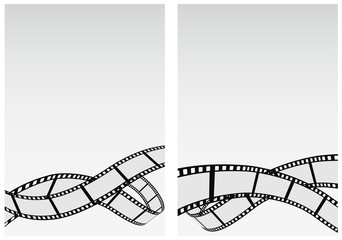 Fototapeta premium film reel business background