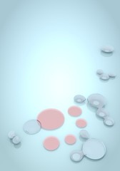 3d graphic of a classy smile icon