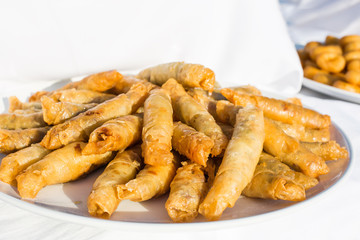 Sweet turkish delights, fresh made