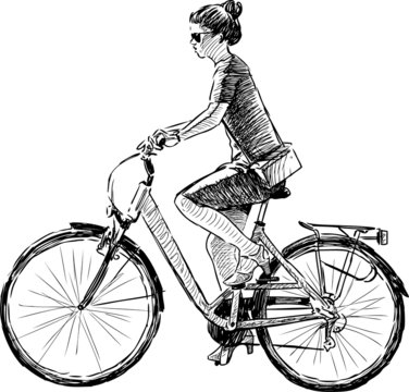 Bike Riding Sketch Images &#8211; Browse 43,676 Stock Photos, Vectors ...