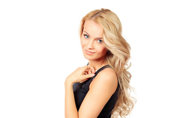 Fototapeta premium long blonde hair