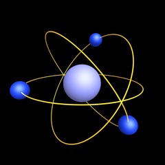 Molecule, 3D render.