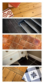 Carrelage, parquet, plancher, sol, carreau, mat&eacute;riau