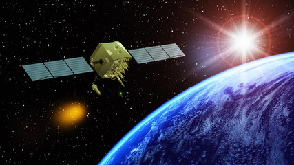 人工衛星 © tsuneomp