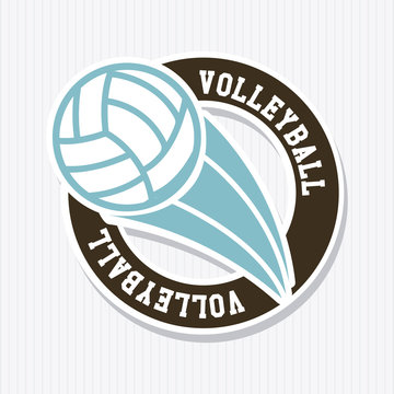 volleyball label
