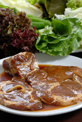 Korean marinated pork sauce