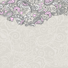 Abstract floral background