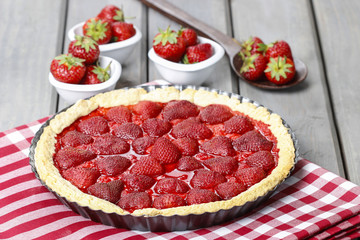 Strawberry tart